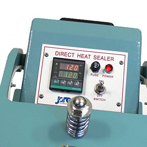 JORESTECH 12" Foot Pedal Constant Heat Sealer Heavy Duty Green & White
