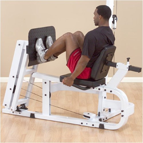 Body-Solid Leg or Calf Press Attachment for EXM4000S Multi-Station Home Gym