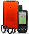 Certified Brands Garmin GPSMAP 67i Rugged GPS Handheld with inReach and Dark Energy Charger Hi-Vis Orange