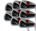 Power Back Golf Clubs Iron Set Black