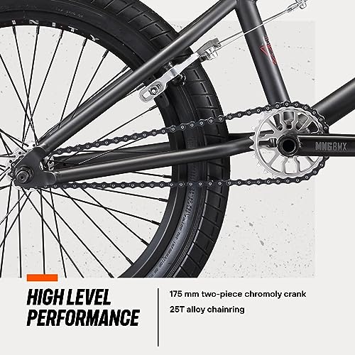 Mongoose Legion L100 Freestyle BMX Bike Steel Frame Grey/Black