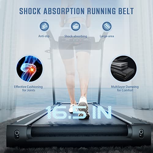 OMA Folding Treadmill Black