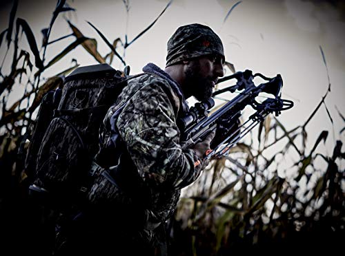 BARNETT HyperTac 420 Crossbow Package with 1.5-5x32 Scope, 3 Arrows, Quiver Mossy Oak Elements Terra