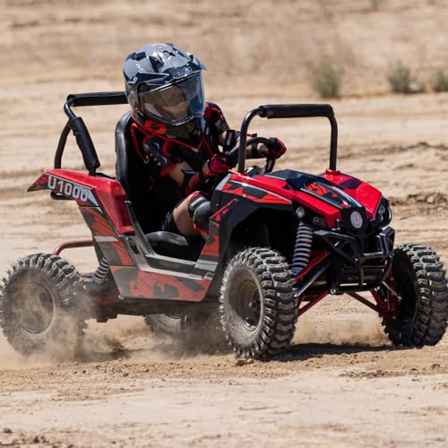 HOVER HEART 48V Large UTV Ride-On Car Blue