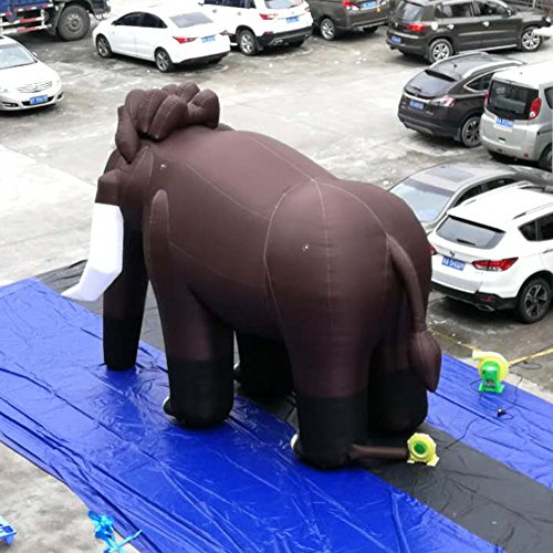 SAYOK Giant Inflatable Elephant for Advertising Commercial Use 21.7ft x 14.3ft