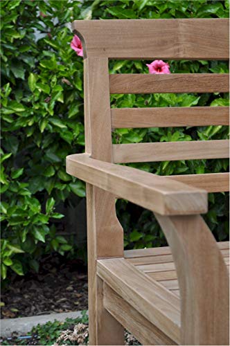 Anderson Teak No Cushion Sakura 2-Seater Bench Teak