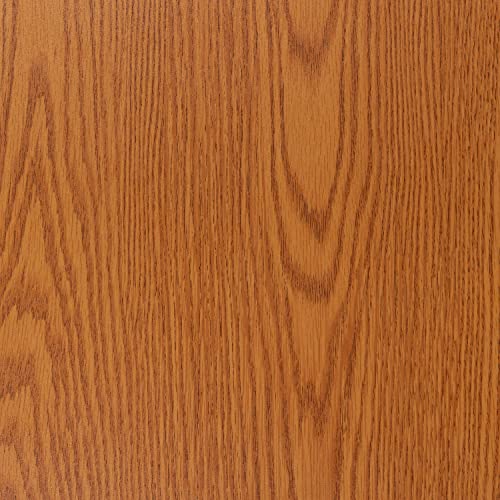Flash Furniture Emmy 86" Oval Wave Laminate Activity Table Set with 14" Stack Chairs Oak
