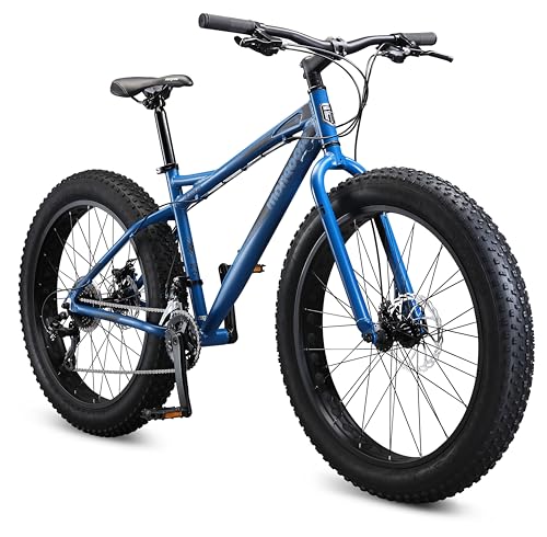 Mongoose Juneau Fat Tire Mountain Bike Blue
