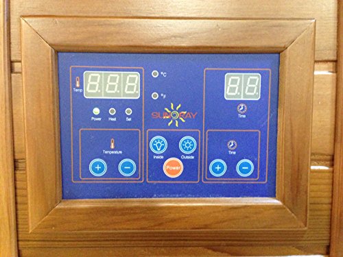 Sunray Sedona 1-2 Person Infrared Sauna Natural