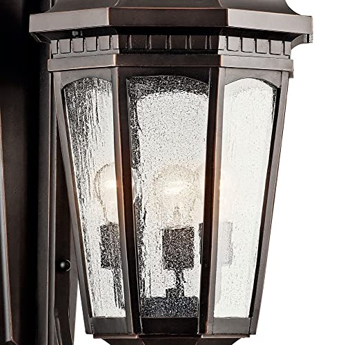 Bailey Street Home 3 Light Outdoor X-Large Wall Mount Textured Black