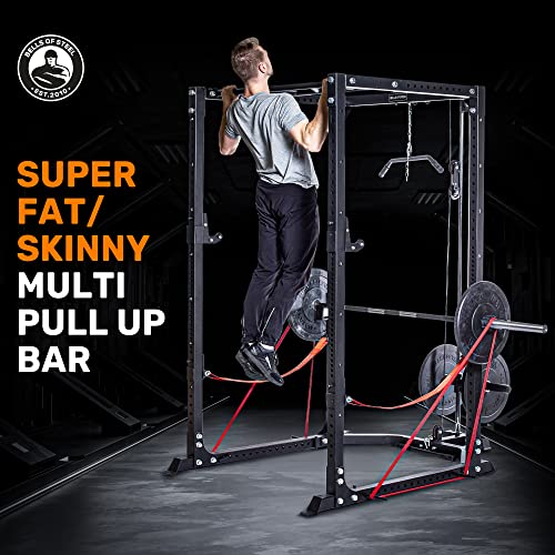 Bells of Steel Light Commercial Power Rack - Squat Rack for Home Gym and Commercial