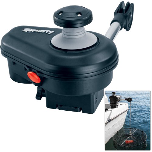 Scotty 2500 Electric Trap/Pot Line Puller with 4" LED FHD 1080p Display Black