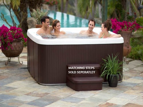 LifeSmart 600DX 7-Person Rock Solid Spa Arctic White Shell
