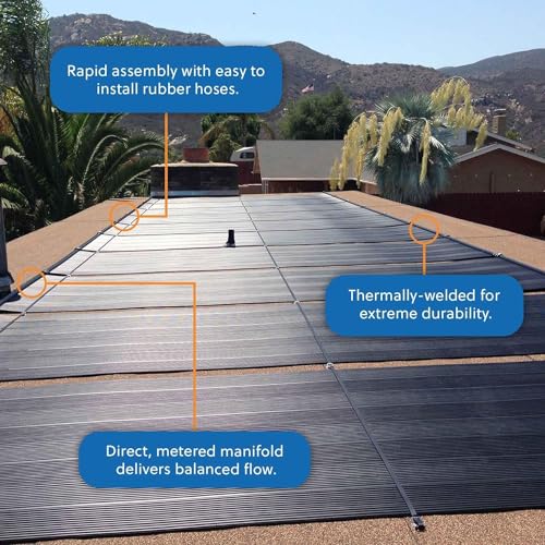 SolarPoolSupply Triple Threat MAX Solar Pool Heating System - Ultimate Performance Package