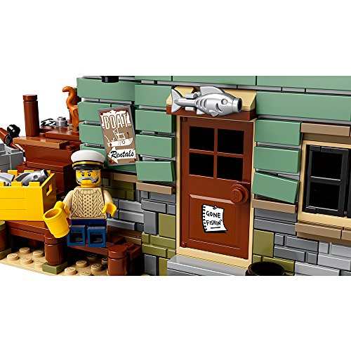 LEGO Ideas Old Fishing Store Building Toy 21310 Multicolor