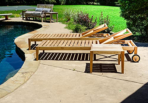 Alveare Home Clearwater Outdoor Chaise Lounger Set Tan