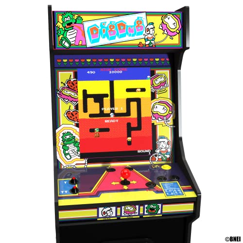 ARCADE1UP BANDAI NAMCO Legacy Arcade Game Dig Dug™ Edition Black