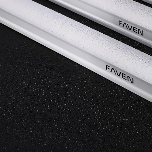 Faven R8 Under-Canopy LED Grow Light Bar 120 Watt 4-Pack White