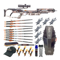 RAVIN Crossbows R10 400 FPS Crossbow Predator Camo Bundle (12 Items) Black