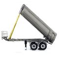 TOUCAN RC HOBBY LESU Metal Hydraulic Dumper Trailer Pump for 1/14 Tractor Truck Gray