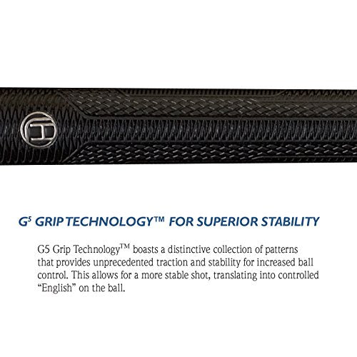 Lucasi Hybrid LHT88 Thorsten Hohmann Cue with Zero Flex Slim Technology Shaft Black 18-Ounce