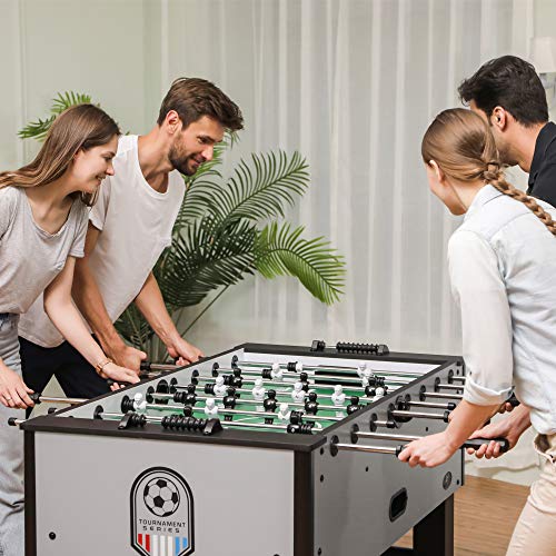 EastPoint Sports Monaco Official Competition Foosball Table with 4 Foosballs