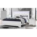 Zebra Products Inc Dasewadi 2pc Kids Bedroom Set with Full Panel Bed White