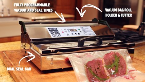 Weston Pro-3500 Commercial Grade Vacuum Sealer 15" Bar Stainless Steel