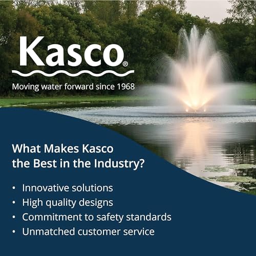 Kasco 3/4 HP Lake & Pond De-icer 120V Black