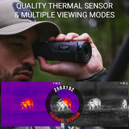 ATN BlazeSeeker-210 Thermal Imaging Monocular 256x192 1.5-12x Black