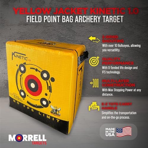Morrell Targets 144 Jacket Kinetic Portable Archery Bag Target Yellow