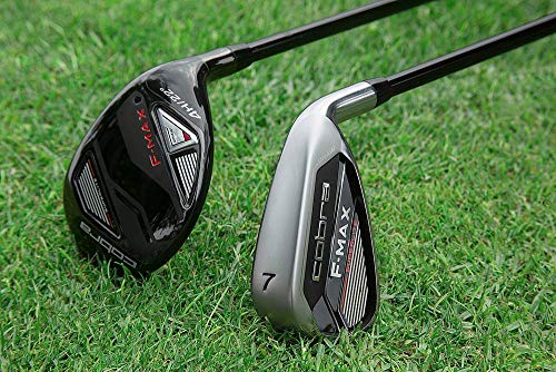 Cobra F-Max SuperLite Iron Combo Set Men's Right Hand Graphite Black-Red