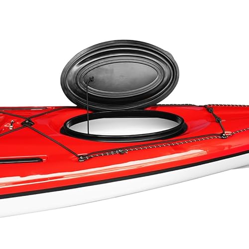 SEAFLO Premium Sit-in Recreational Day Touring Sea Kayak TDA130 Yellow/White