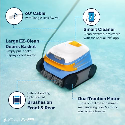 Aqua Products Evo614iQ Robotic Pool Cleaner Multicolor