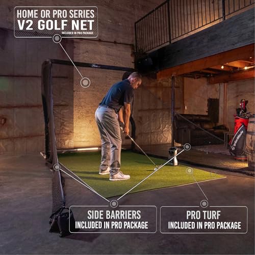 Net Return Pro Series V2 XL Golf and Multi-Sport Net Black