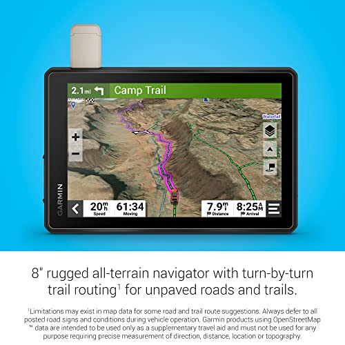Certified Brands Garmin Tread Overland Rugged GPS Off-Road Navigator with Fusion Marine Audio System