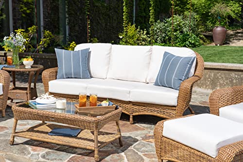 Tortuga Outdoor Sea Pines 6-Piece Sofa Seating Conversation Set Mojave