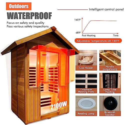 HFYee Lawrence Sauna Natural