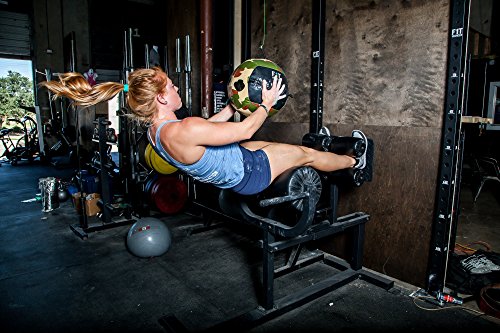 OneFitWonder Commercial GHD Glute Ham Developer Black