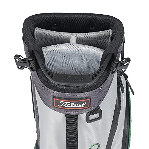 Titleist Players 4 StaDry Stand Bag 4-Way Top Gray/Green/Graphite