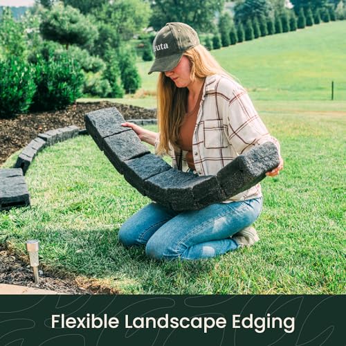 Beuta Landscaping Lawn Garden Edging Border 40Pc Sandstone