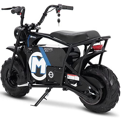 MotoTec 48v 1000w Electric Mini Bike Large Black