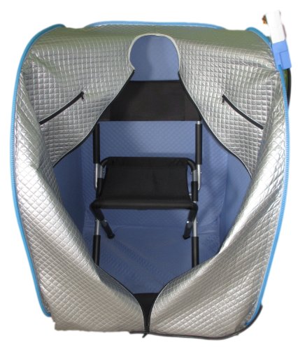 Relax Sauna Far Infrared Sauna - Featuring Unique Far Infrared Generators Silver