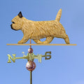Cairn Terrier Hand Carved & Painted Weathervane Wheaten 22 Inch