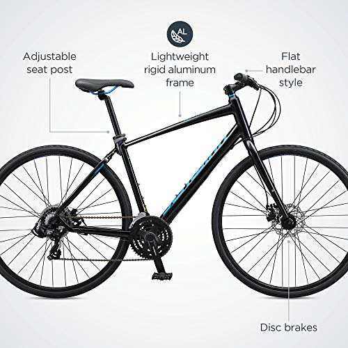 Schwinn Vantage F3 Sport Hybrid Bike Black