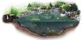 EasyPro Pond Products Pro-Series Medium Pond Kit 21'x21'x2' - 4950 Gallon Pond
