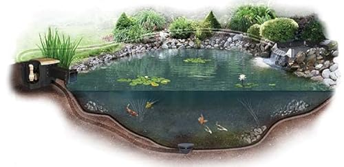 EasyPro Pond Products Pro-Series Medium Pond Kit 21'x21'x2' - 4950 Gallon Pond