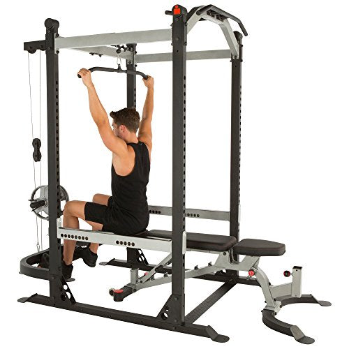 Fitness Reality X-Class Squat Rack Power Cage Black