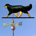 Cavalier King Charles Hand Carved & Painted Weathervane Black & Tan 22 Inch