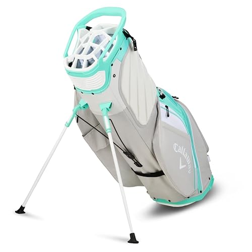 Callaway Golf Fairway 14 Stand Bag 2024 Aqua/White/Silver